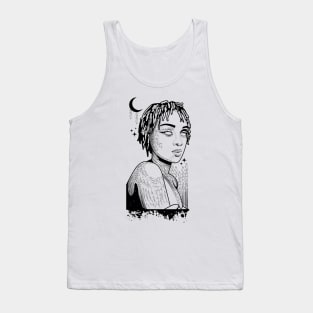 Spooky girl Tank Top